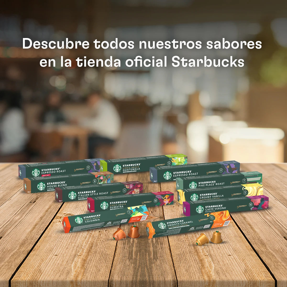 STARBUCKS by NESPRESSO - Espresso Roast-intense roeste, intensity 11 - 12x10caps (120 Cápsulas)