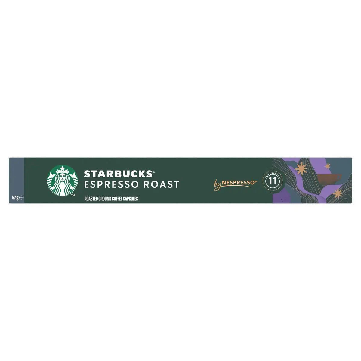 STARBUCKS by NESPRESSO - Espresso Roast-intense roeste, intensity 11 - 12x10caps (120 Cápsulas)